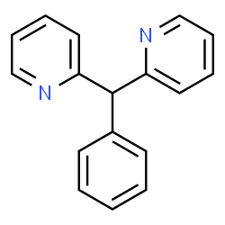 ChemSpider 2D Image | 2,2'-(Phenylmethylene)dipyridine | C17H14N2