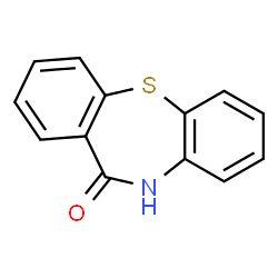 ChemSpider 2D Image | Dibenzo[b,f][1,4]thiazepinone | C13H9NOS