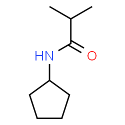 ChemSpider 2D Image | N-Cyclopentyl-2-methylpropanamide | C9H17NO