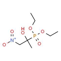 ChemSpider 2D Image | Diethyl (2-hydroxy-1-nitro-2-propanyl)phosphonate | C7H16NO6P