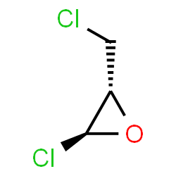ChemSpider 2D Image | (2S,3S)-2-Chloro-3-(chloromethyl)oxirane | C3H4Cl2O