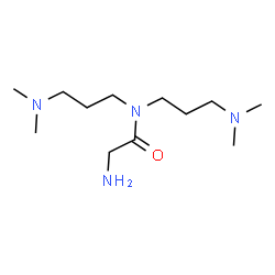 ChemSpider 2D Image | N,N-Bis[3-(dimethylamino)propyl]glycinamide | C12H28N4O