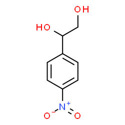 ChemSpider 2D Image | 1-(4-Nitrophenyl)-1,2-ethanediol | C8H9NO4