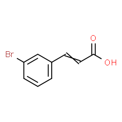 ChemSpider 2D Image | 3-(3-Bromophenyl)acrylic acid | C9H7BrO2