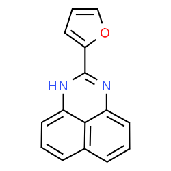 ChemSpider 2D Image | 2-(2-Furyl)-1H-perimidine | C15H10N2O