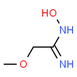 ChemSpider 2D Image | N-Hydroxy-2-methoxyethanimidamide | C3H8N2O2