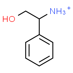 ChemSpider 2D Image | 2-Hydroxy-1-phenylethanaminium | C8H12NO
