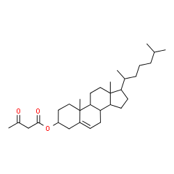 ChemSpider 2D Image | Cholest-5-en-3-yl 3-oxobutanoate | C31H50O3