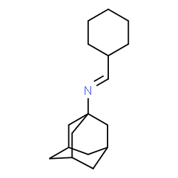 ChemSpider 2D Image | N-(Cyclohexylmethylene)-1-adamantanamine | C17H27N