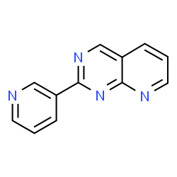 ChemSpider 2D Image | 2-(3-Pyridinyl)pyrido[2,3-d]pyrimidine | C12H8N4