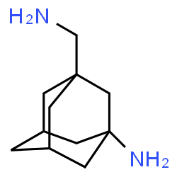ChemSpider 2D Image | 3-(Aminomethyl)-1-adamantanamine | C11H20N2