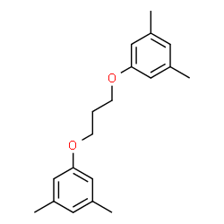 ChemSpider 2D Image | 1,1'-[1,3-Propanediylbis(oxy)]bis(3,5-dimethylbenzene) | C19H24O2