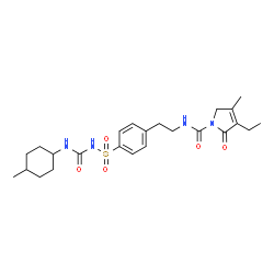 ChemSpider 2D Image | GLIMEPIRIDE, CIS- | C24H34N4O5S