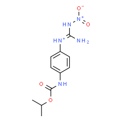 ChemSpider 2D Image | (E)-Amino-N-{4-[(isopropoxycarbonyl)amino]phenyl}(nitroamino)methaniminium | C11H16N5O4