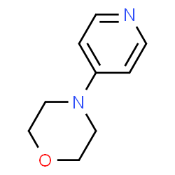 ChemSpider 2D Image | 4-MORPHOLINOPYRIDINE | C9H12N2O