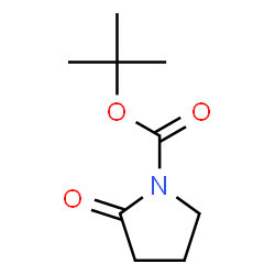 ChemSpider 2D Image | N-boc-1-azacyclopentan-2-one | C9H15NO3