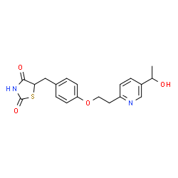 ChemSpider 2D Image | Leriglitazone | C19H20N2O4S