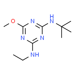 ChemSpider 2D Image | Terbumeton | C10H19N5O