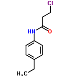 InChI=1/C11H14ClNO/c1-2-9-3-5-10(6-4-9)13-11(14)7-8-12/h3-6H,2,7-8H2,1H3,(H,13,14)