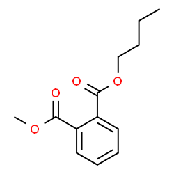 ChemSpider 2D Image | Butyl methyl phthalate | C13H16O4