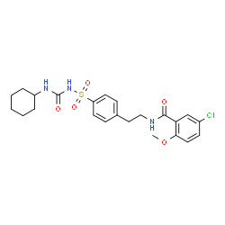 ChemSpider 2D Image | Glibenclamide | C23H28ClN3O5S