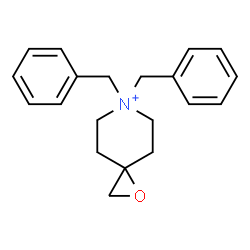 ChemSpider 2D Image | 6,6-Dibenzyl-1-oxa-6-azoniaspiro[2.5]octane | C20H24NO