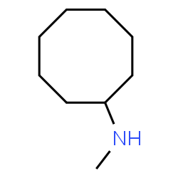 ChemSpider 2D Image | CYCLOOCTYLMETHYLAMINE | C9H19N