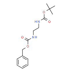 ChemSpider 2D Image | N-Cbz-N'-BoC-ethylenediamine | C15H22N2O4