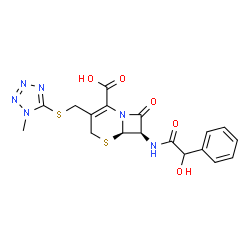 ChemSpider 2D Image | Cefamandole | C18H18N6O5S2