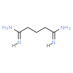 ChemSpider 2D Image | (1Z,5E)-Pentanediimidamide | C5H12N4