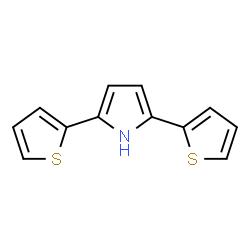 ChemSpider 2D Image | 2,5-Di(2-thienyl)pyrrole | C12H9NS2