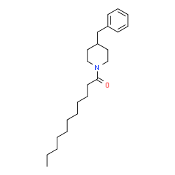 ChemSpider 2D Image | 1-(4-Benzyl-1-piperidinyl)-1-undecanone | C23H37NO
