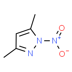 ChemSpider 2D Image | 3,5-Dimethyl-1-nitro-1H-pyrazole | C5H7N3O2