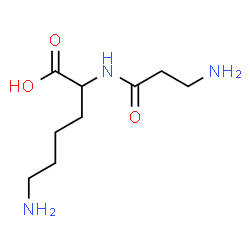 ChemSpider 2D Image | beta-Alanyllysine | C9H19N3O3