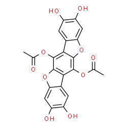 ChemSpider 2D Image | Polyozellin | C22H14O10