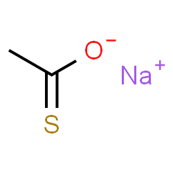 ChemSpider 2D Image | Sodium thioacetate | C2H3NaOS