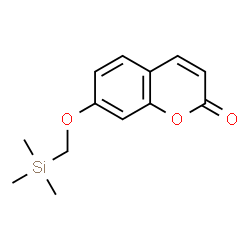 ChemSpider 2D Image | 7-[(Trimethylsilyl)methoxy]-2H-chromen-2-one | C13H16O3Si