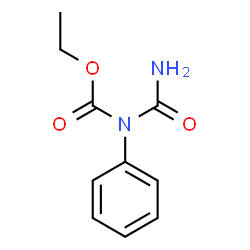ChemSpider 2D Image | Ethyl carbamoyl(phenyl)carbamate | C10H12N2O3
