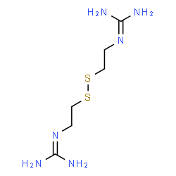ChemSpider 2D Image | Guanidinoethyl disulfide | C6H16N6S2
