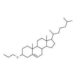 ChemSpider 2D Image | 3-Propoxycholest-5-ene | C30H52O
