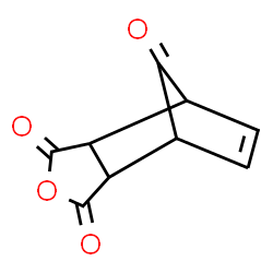 ChemSpider 2D Image | 4-Oxatricyclo[5.2.1.0~2,6~]dec-8-ene-3,5,10-trione | C9H6O4
