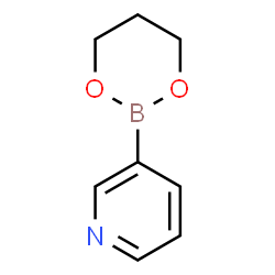 ChemSpider 2D Image | Pyridine-3-boronic acid | C8H10BNO2