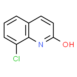 ChemSpider 2D Image | 8-Chloro-2-quinolinol | C9H6ClNO