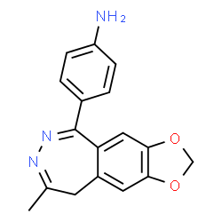 ChemSpider 2D Image | GYKI-52,466 | C17H15N3O2