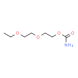 ChemSpider 2D Image | 2-(2-Ethoxyethoxy)ethyl carbamate | C7H15NO4