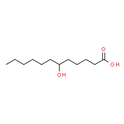 ChemSpider 2D Image | 6-Hydroxydodecanoic acid | C12H24O3