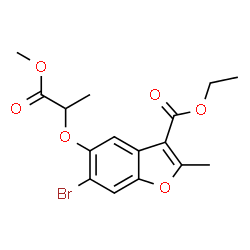 ChemSpider 2D Image | MFCD02167061 | C16H17BrO6