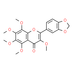 ChemSpider 2D Image | Melibentin | C21H20O9