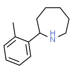 ChemSpider 2D Image | 2-(2-Methylphenyl)azepane | C13H19N