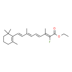 ChemSpider 2D Image | O~15~-Ethyl-14-fluororetinoic acid | C22H31FO2